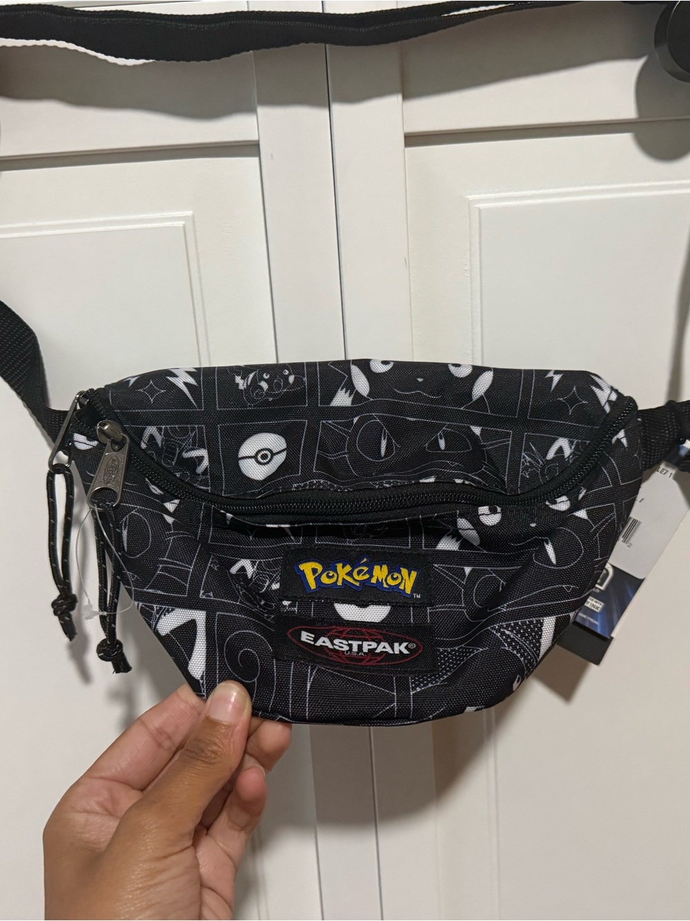 Eastpak Black Pokémon Graphic Waist Bag